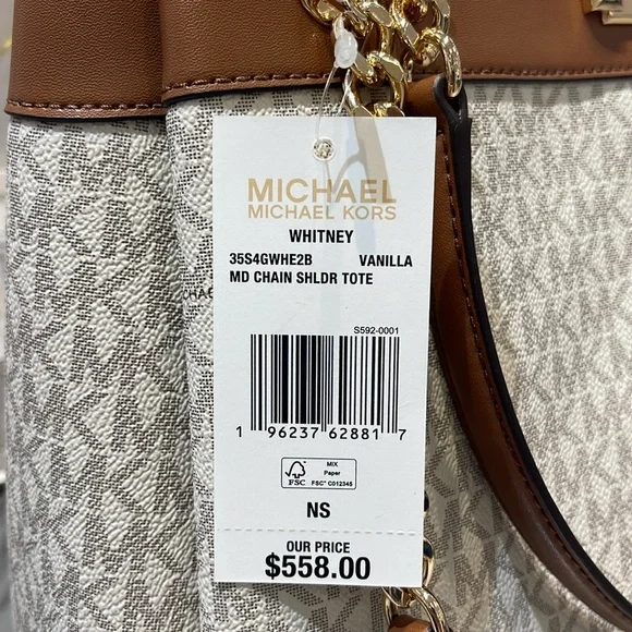 Michael Kors Whitney Medium Signature Logo Tote Bag
Vanilla
NWT - Picture 9 of 16